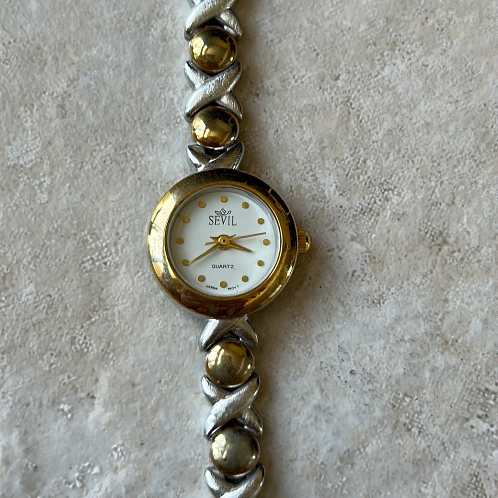 Vintage Sevil Quartz Watch